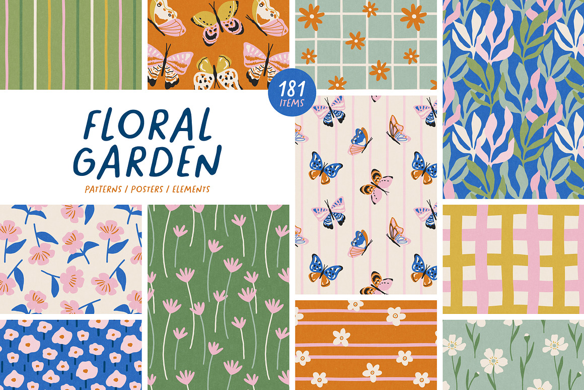Floral Garden - Patterns & Posters - Ảnh 9