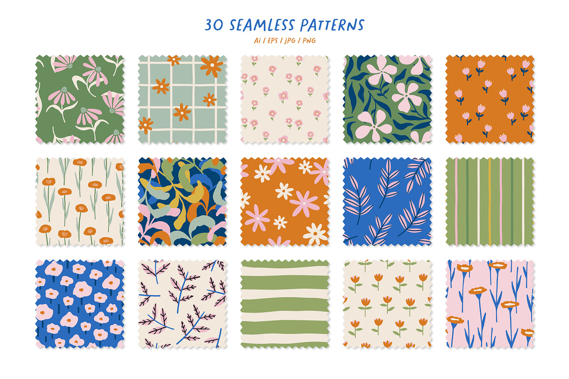 Floral Garden - Patterns & Posters - Ảnh 6