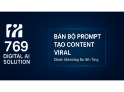 Bán Bộ Prompt | Câu lệnh AI Viết Nội Dung Đa Ngành Nghề Cho Website